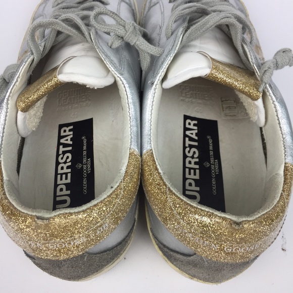 GOLDEN GOOSE Superstar Distressed Sneakers \\ 41 - Picture 9 of 11